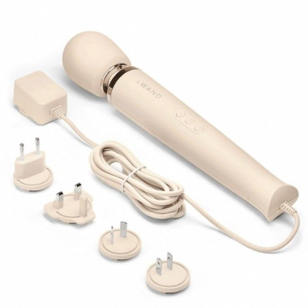 Le Wand Powerful Plug In Wand Massager Cream