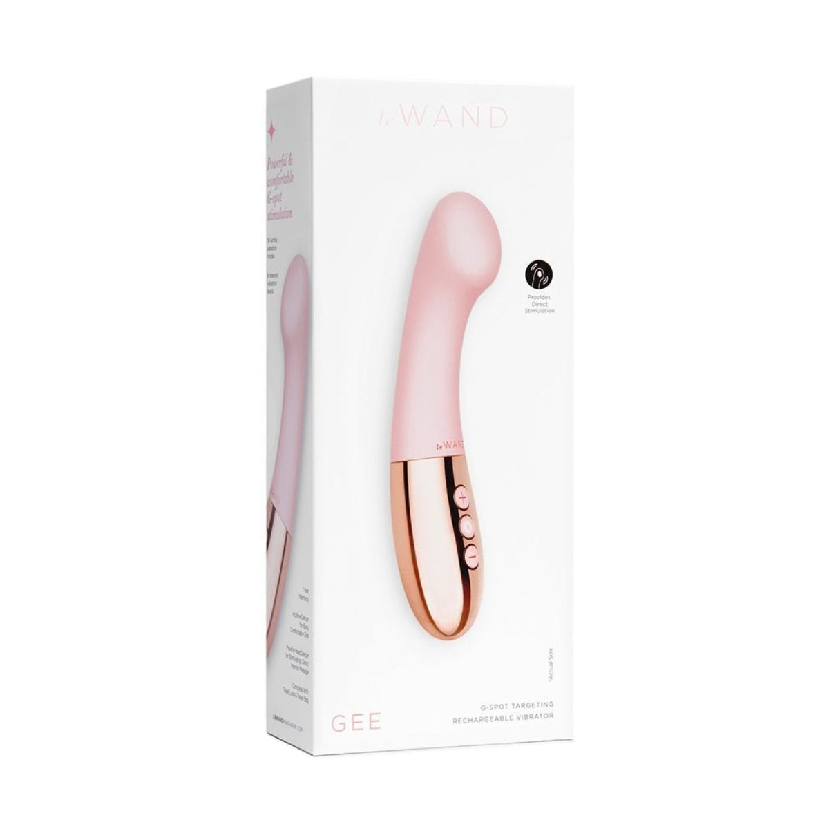 Le Wand Gee Vibrator Rose Gold