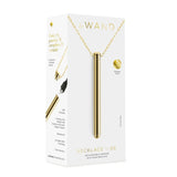 Le Wand Rechargeable Necklace Vibrator Gold