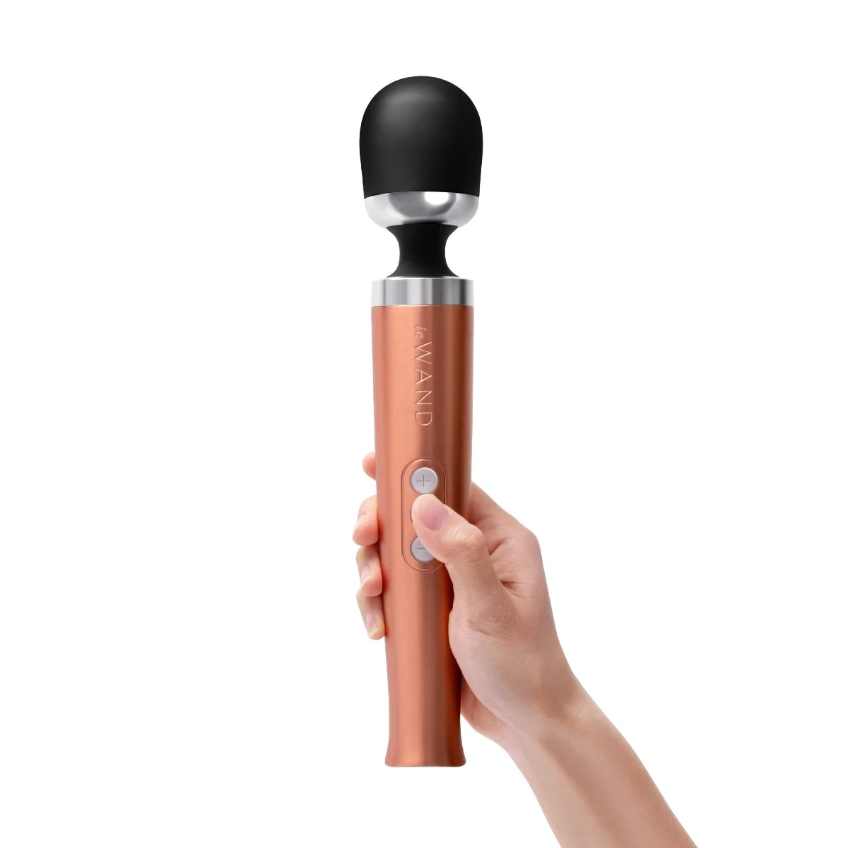 Le Wand Die Cast Rechargeable Wand Massager Rose Gold