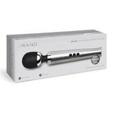 Le Wand Die Cast Rechargeable Wand Massager Silver