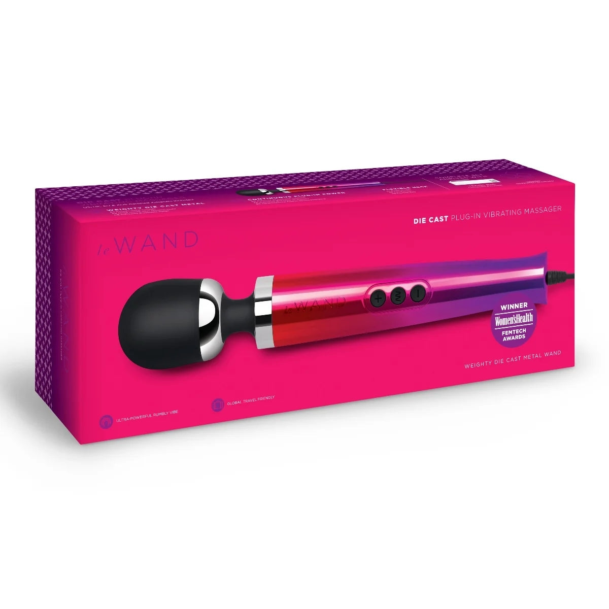 Le Wand Die Cast Plug In Wand Massager Ombre