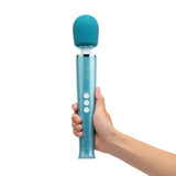 Le Wand Dive Submersible Rechargeable Vibrating Wand Massager Blue