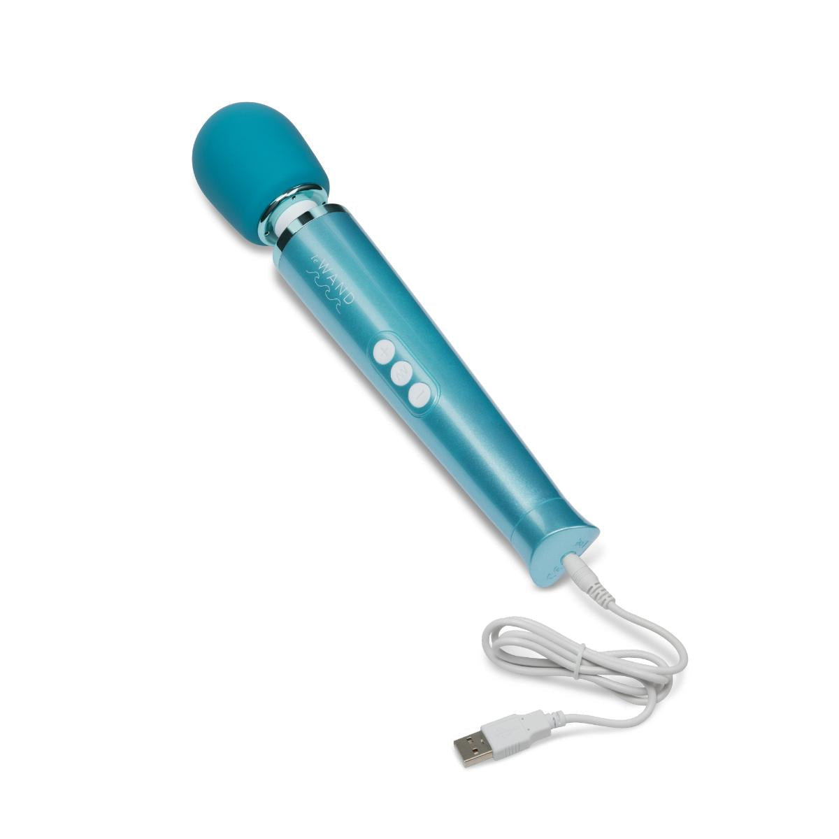 Le Wand Dive Submersible Rechargeable Vibrating Wand Massager Blue