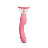 Le Wand Lick Double Ended Vibrator With Tongue Stimulator Pink
