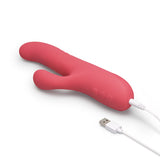 Le Wand Thrust Rechargeable Thrusting Rabbit Vibrator Pink