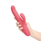 Le Wand Thrust Rechargeable Thrusting Rabbit Vibrator Pink