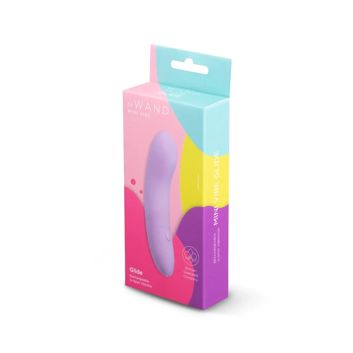 Le Wand Mini Vibe Glide Rechargeable G-Spot Vibrator Lilac