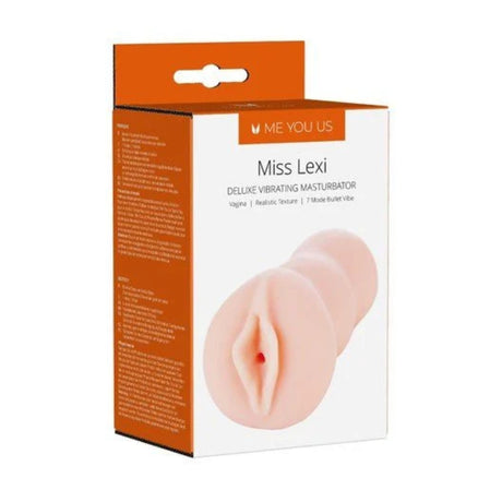 Me You Us Miss Lexi Deluxe Vibrating Masturbator Pink - Simply Pleasure