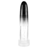 Me You Us Platinum Duo Automatic Pump Masturbator Clear Black - Simply Pleasure