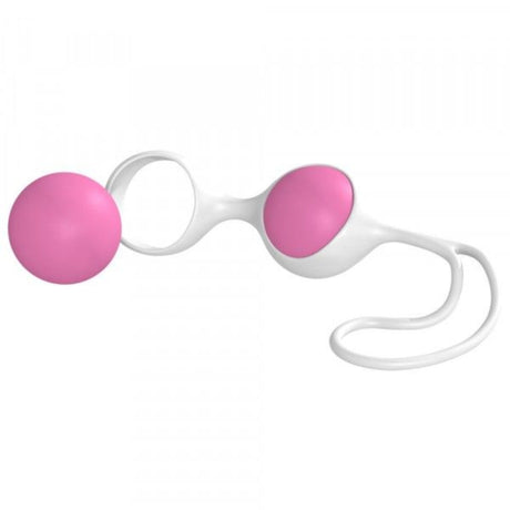 Me You Us Discretion Love Balls White Pink - Simply Pleasure