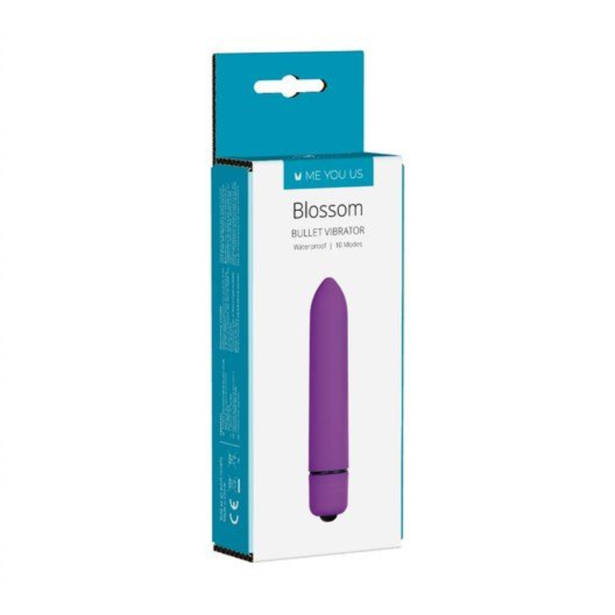 Me You Us Blossom 10 Mode Bullet Vibrator Purple - Simply Pleasure