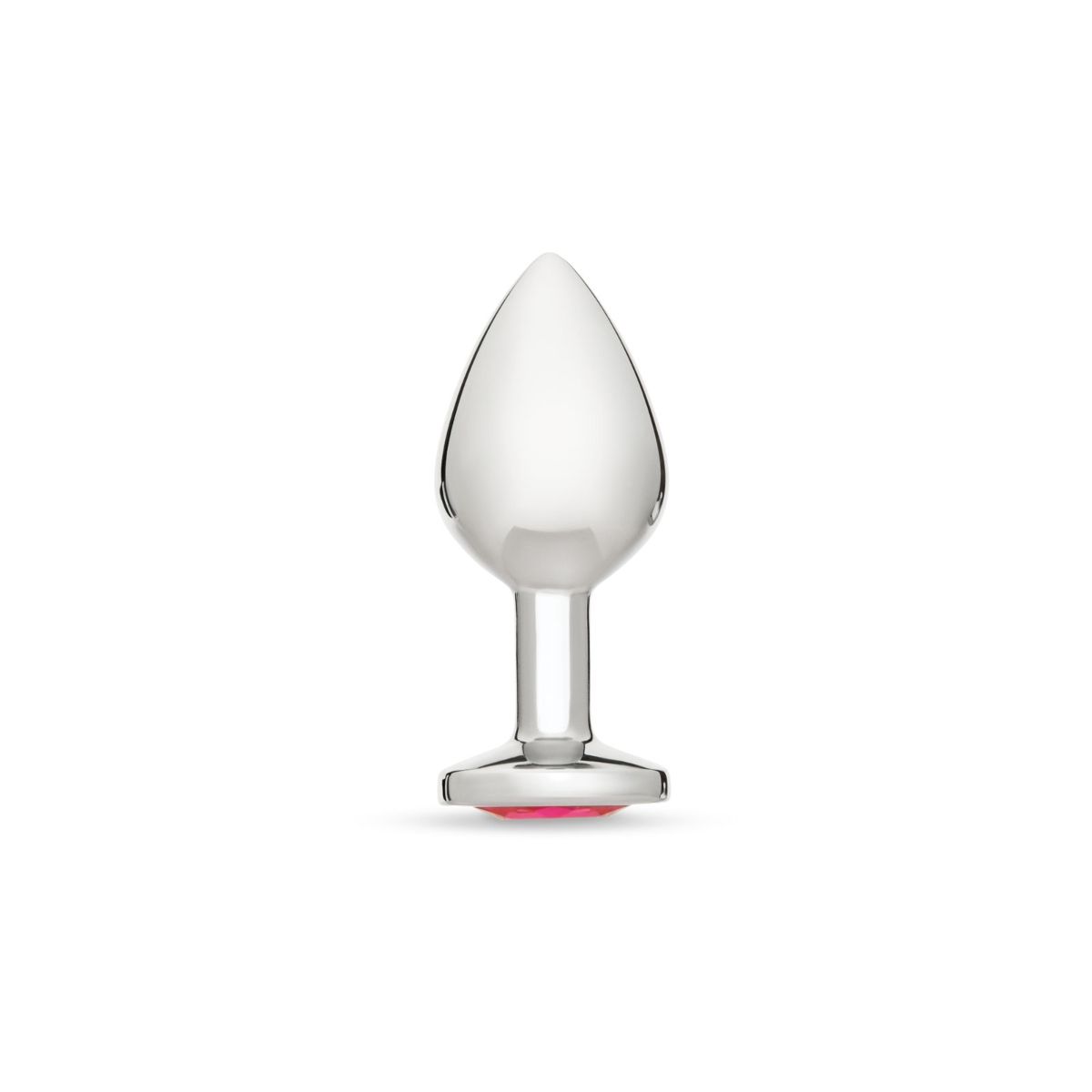 Me You Us Crystal Jewels Metal Butt Plug Pink Medium - Simply Pleasure