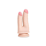 Me You Us Ultra Cock Double Penetrator Dildo Pink 6 Inch