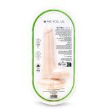 Me You Us Ultra Cock Dual Density Dildo With Balls Pink 6 Inch