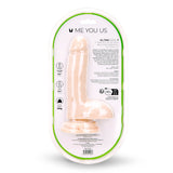 Me You Us Ultra Cock Dual Density Dildo With Balls Pink 7 Inch
