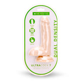 Me You Us Ultra Cock Dual Density Dildo With Balls Pink 7 Inch