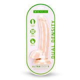 Me You Us Ultra Cock Dual Density Dildo With Balls Pink 9 Inch