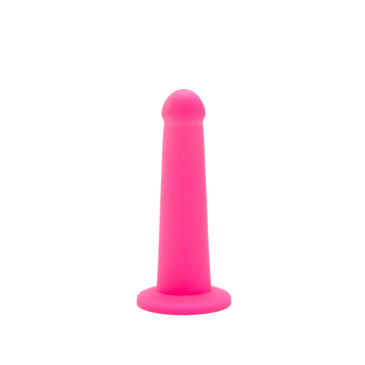 Me You Us Curved Silicone Dildo Pink 7 Inch 