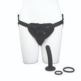 Me You Us Pegging Strap On Harness Kit With Beginner Dildo Black 5 Inch