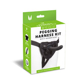 Me You Us Pegging Strap On Harness Kit With Beginner Dildo Black 5 Inch