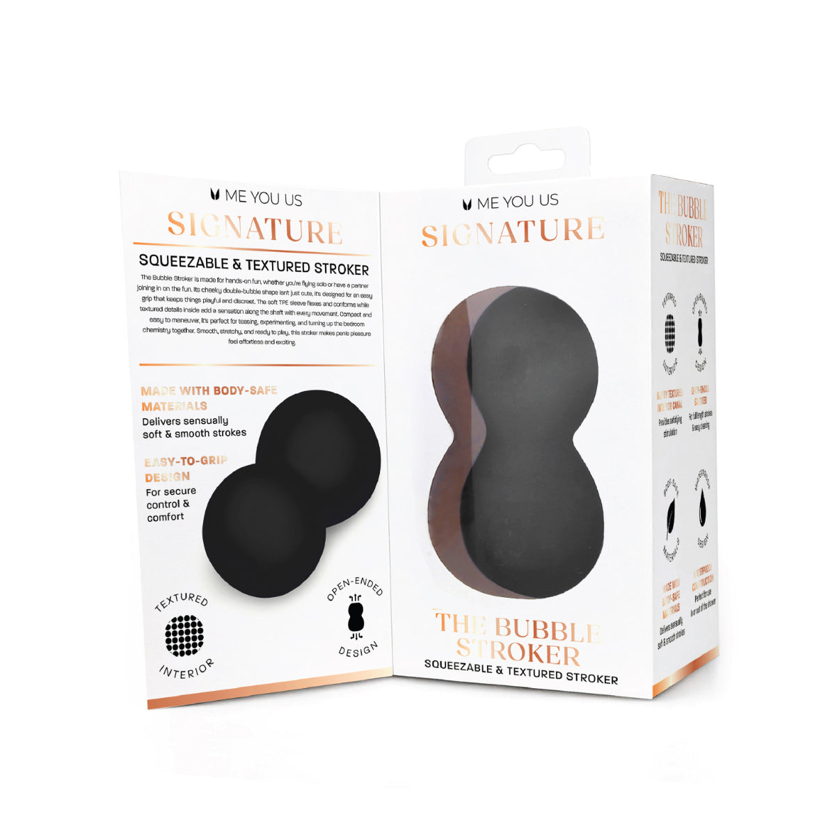 Me You Us Signature The Bubble Stroker Black