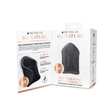 Me You Us Signature The Vibrating Open Stroker Black