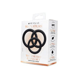 Me You Us Signature The Chubby Cock Ring 3 Pack Black
