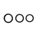 Me You Us Signature The Chubby Cock Ring 3 Pack Black