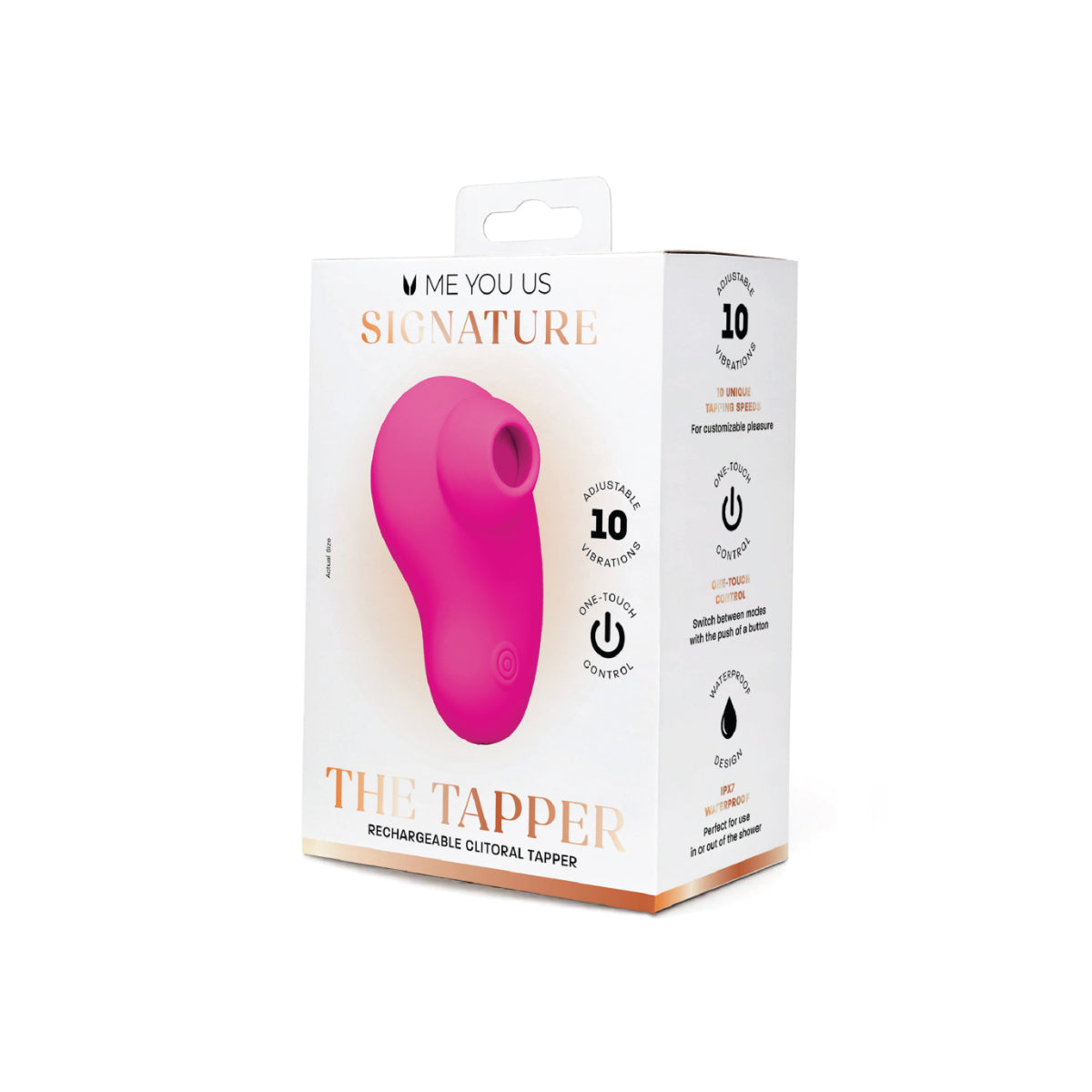 Me You Us Signature The Tapper Vibrator Pink