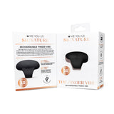 Me You Us Signature The Finger Vibrator Black
