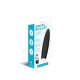 Me You Us Swirl Bullet Vibrator Black