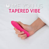 Me You Us Tapered Bullet Vibrator Hot Pink