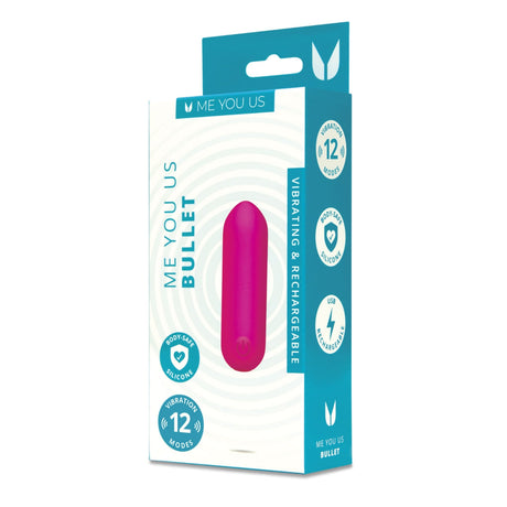 Me You Us Bullet Vibrator Hot Pink