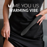 Me You Us Warming Vibrator Black