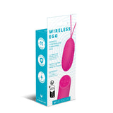 Me You Us Wireless Egg Vibrator Hot Pink