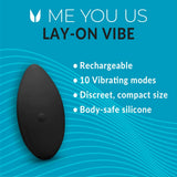 Me You Us Lay On Vibrator Black