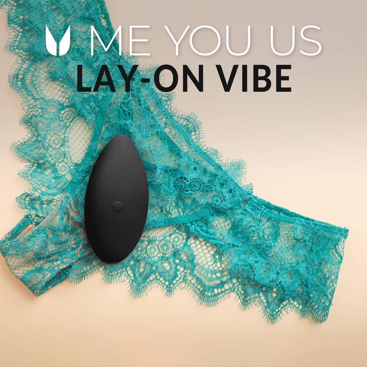 Me You Us Lay On Vibrator Black
