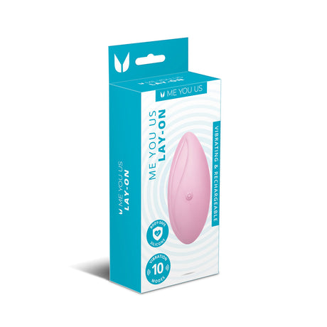 Me You Us Lay On Vibrator Pink