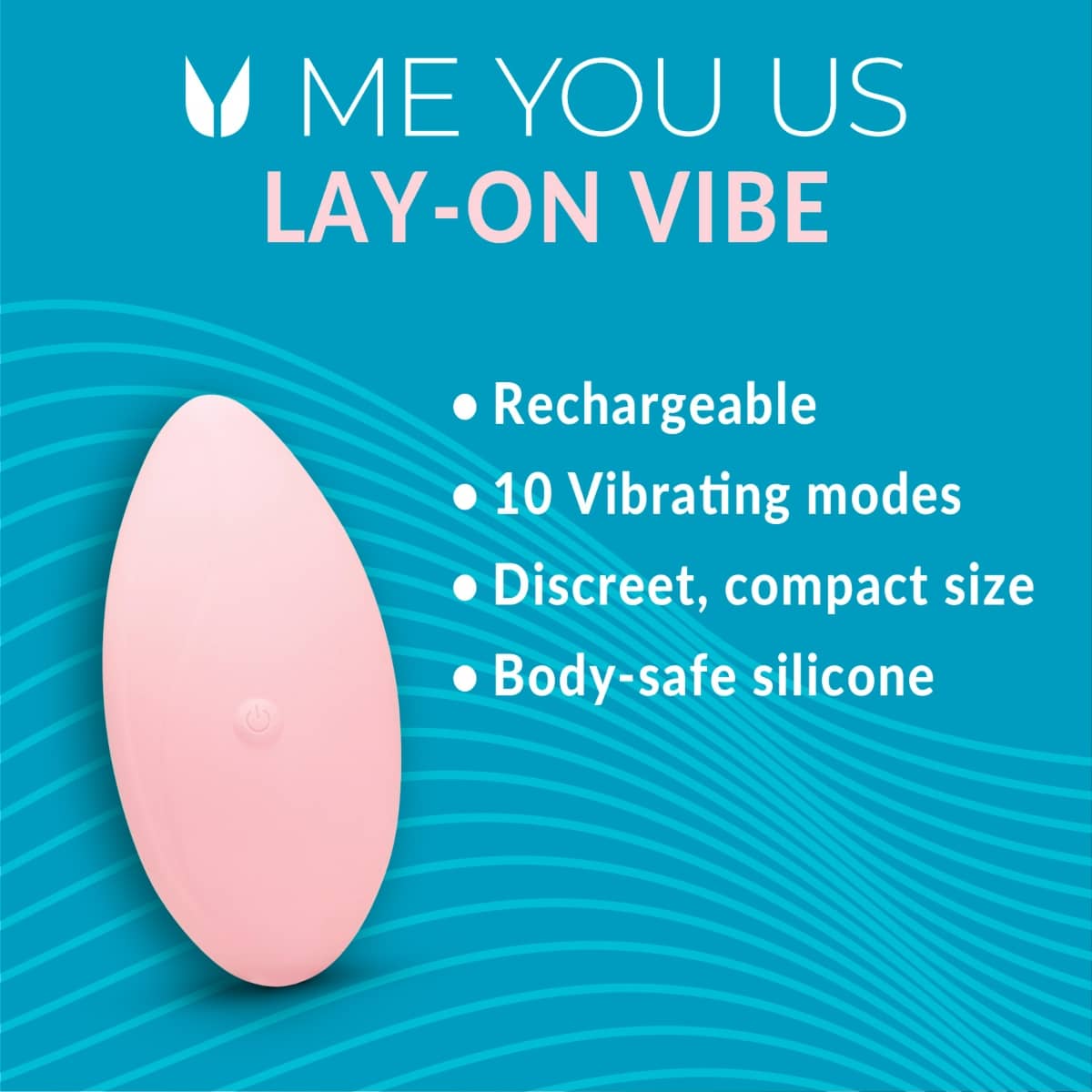 Me You Us Lay On Vibrator Pink