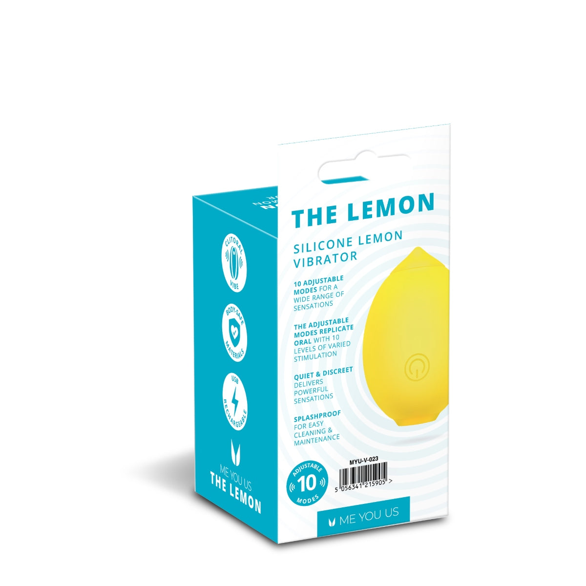 Me You Us The Lemon Clitoral Stimulator Yellow