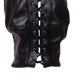 Ouch Xtreme Mask With Blonde Ponytail Black