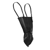 Ouch Xtreme Zip Up Full Sleeve Arm Restraint Black