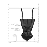 Ouch Xtreme Zip Up Full Sleeve Arm Restraint Black