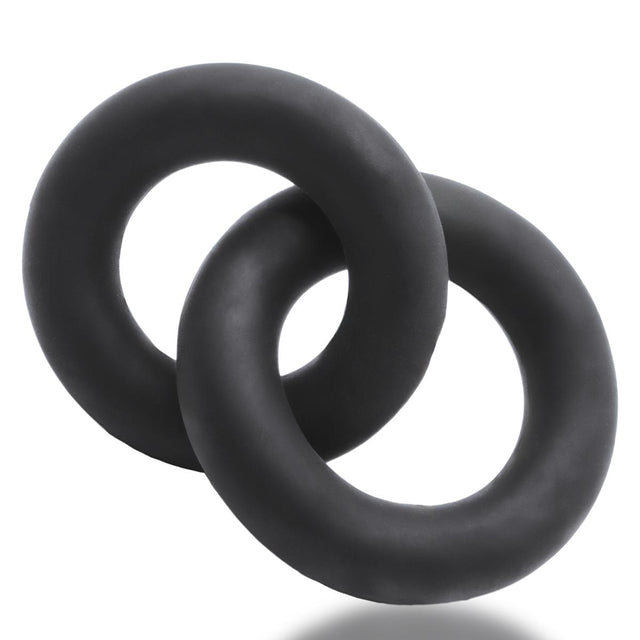 Oxballs Shackle Double Linked Cock & Ball Rings Special Edition Night