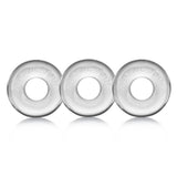 Oxballs Ringer Cock Ring 3 Pack Clear