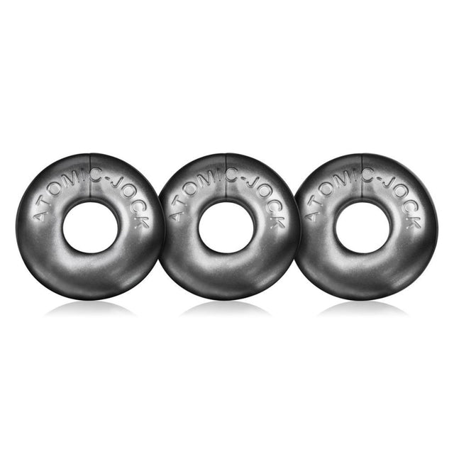 Oxballs Ringer Cock Ring 3 Pack Steel