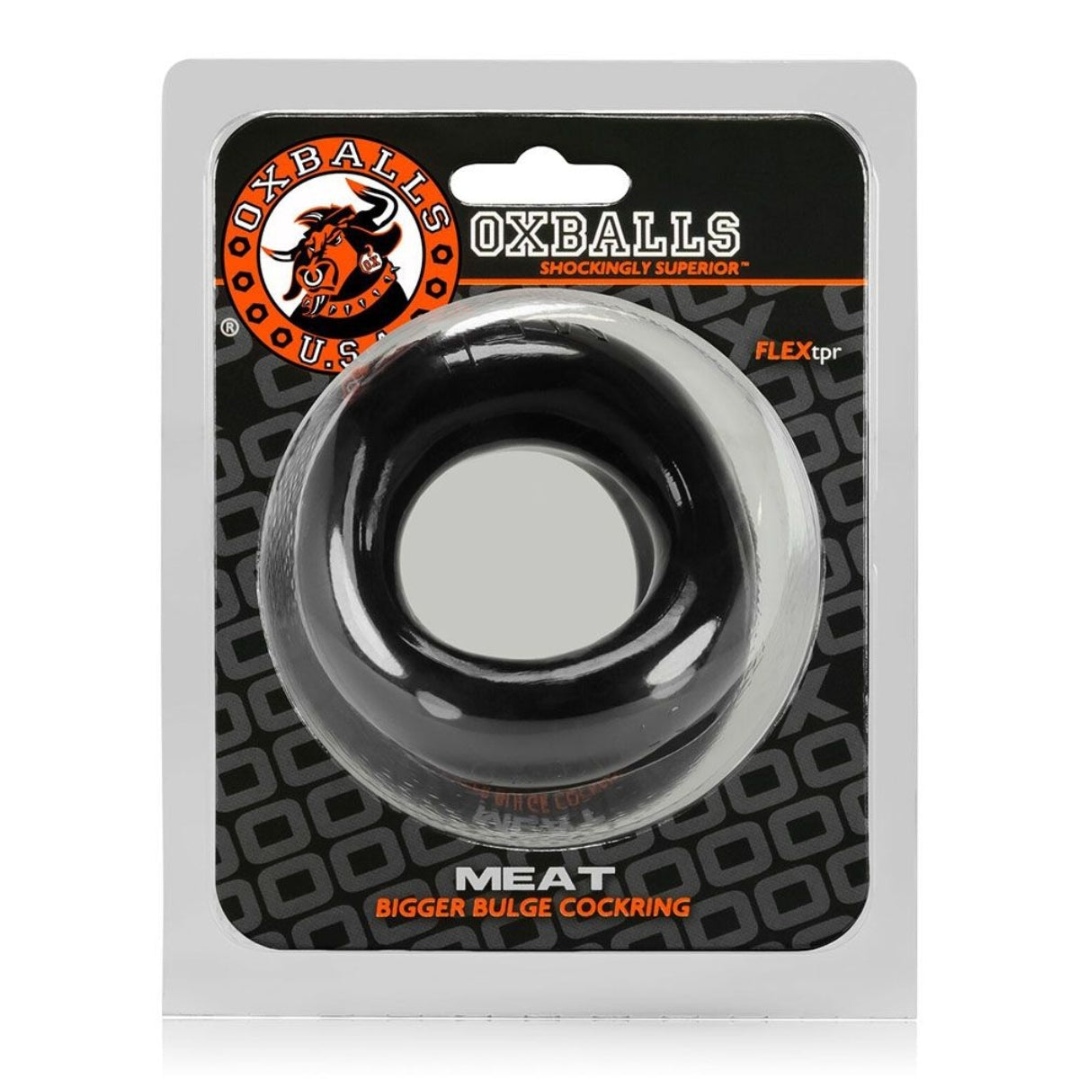 Oxballs Meat Cock Ring Black