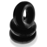 Oxballs Fat Willy Jumbo Cock Rings 3 Pack Black