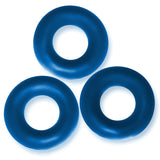 Oxballs Fat Willy Jumbo Cock Rings 3 Pack Space Blue